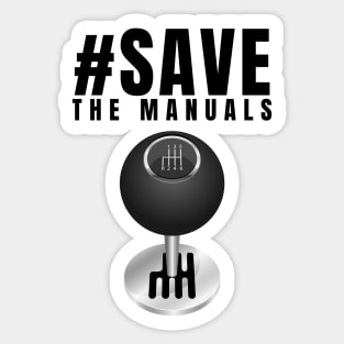 Save the manuals Sticker